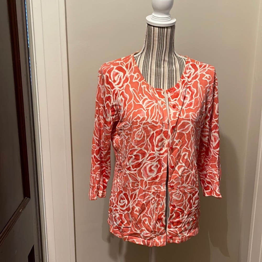 Winter Silks button down cardigan
